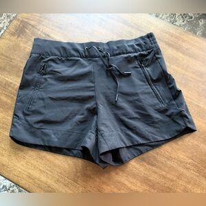 Black Athletic Shorts with Comfortable Fit